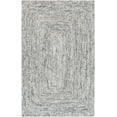 thumbnail image 2 of Mark&Day Area Rugs, 9x12 Laquasha Cottage Light Gray Area Rug, Charcoal White Carpet for Living Room, Bedroom or Kitchen (9' x 12'), 2 of 7