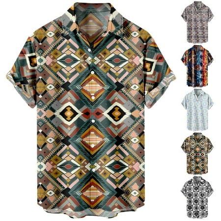 

Men s Women s Beach Button Down Hawaii Shirts Stylish Relaxed-Fit Clothing for Men Women