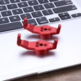 thumbnail image 2 of 2 Uds TRX4 Bloques Ruedas Delanteras Metal Portal Drive para Coche RC () Rojo, 2 of 9