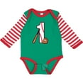 thumbnail image 3 of Inktastic Baseball First Birthday One Year Old Boys or Girls Long Sleeve Baby Bodysuit, 3 of 5