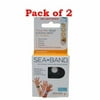 Sea-Band Travel Sickness Free Natural Relief Reusable & Washable 2ct,2-Pack