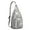 Grey-41, variant on Nordic Style Sling Bag - Water-resistant Vintage Inspired Small Shoulder Bag with Artistic Boho Patterns for Women
