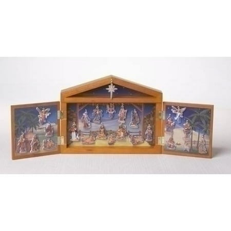 fontanini 25 piece nativity advent calendar set with fontanini 25 piece nativity advent calendar set with