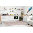 thumbnail image 3 of 5' x 7' Simply Daisy Aurora French Country Chenille Area Rug, Blush, 3 of 4