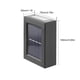 thumbnail image 3 of Naiovety Luz de pared con energía Solar 600mah IP65 impermeable resistente al calor interior al aire libre sala de estar cocina patio camino puerta Iluminación y accesorios Iluminación cálida Naiovety HA064932-02B, 3 of 6