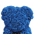 thumbnail image 3 of Rose Teddy Bear 25 Cm Artificial para El Cumpleaños San Valentín, 3 of 9