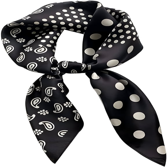 TELOLY 100% Pure Mulberry Silk Scarf 27"x27" (in) Square Scarf Scarf Neck Scarf scarf for Women with Gift Packed