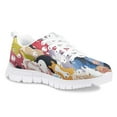 thumbnail image 2 of Pzuqiu Art Horse Girls Tennis Shoes Size 2 Big Kid Lace Up Breathable Sneakers Outdoor Athletic Shoes Lightweight Casual Running Shoes, 2 of 7