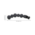 thumbnail image 4 of 1pc Grande Pince à Cheveux Banane Porte-Queue Dentée Pince à Pince à Cheveux à Forte Tension (Noir), 4 of 7
