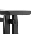 thumbnail image 6 of Christopher Knight Home 59.2" Elegant Console Table with Geometric Silhouette, MDF Wood Frame, Black, 6 of 10