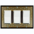 thumbnail image 1 of Metal Light Switch Plate Cover Elegant Victorian Floral Frame Black FRA067, 1 of 13