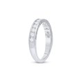 thumbnail image 4 of 14kt White Gold Womens Round Diamond Wedding Band 1/2 Cttw, 4 of 4