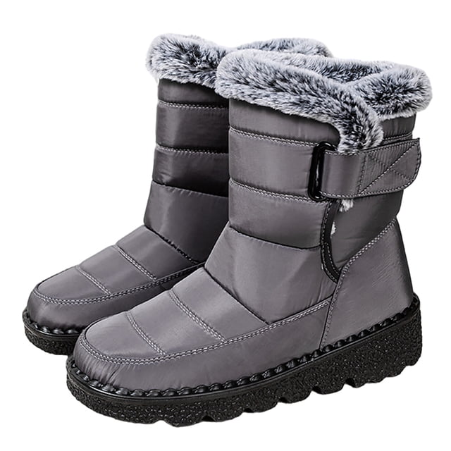 Botas Plataforma Tobillo Zapatos Planos para Señoras Con Viajes Al Aire Libre