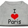 Mirage Pet Products I Love Paris Screen Print Shirts