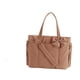 thumbnail image 3 of Bolso tote ligero tipo bandolera para viajes, negocios, trabajo, vacaciones y compras. Caramelo, 3 of 9