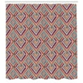 thumbnail image 3 of Ambesonne Ethnic Shower Curtain, Colorful Rhombus Motif, 69"Wx84"L, Multicolor, 3 of 3