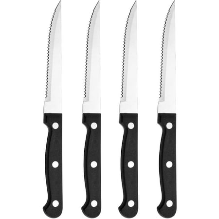 Farberware Traditions 4-Piece Stamped Triple Rivet Steak Knife (Best Steak Knives Review)