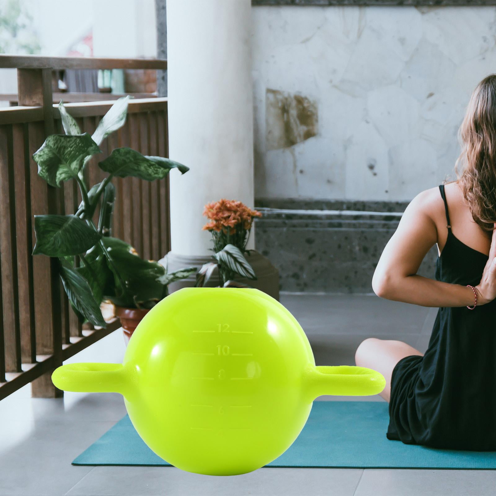 harayaa Yoga Kettlebells Strength Training Non-Slip Exercise Women Pilates Kettlebells Green