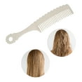 thumbnail image 5 of Unique Bargains 1 Pc Handle Wavy Hair Comb White Acetate Sheet, 5 of 5