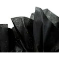 thumbnail image 4 of Made in USA 50-Sheet Gemstone Glitter Gift Tissue Paper Pack, 20" X 30" (Black Onyx), 4 of 5