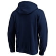 thumbnail image 3 of Men's Navy Golden State Warriors Banner Wave Pullover Hoodie, 3 of 3