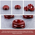 thumbnail image 2 of 15pcs Sphere Stands For Display Crystal Wooden Sphere Stands Decorative Ball Stand, 2 of 8