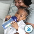 thumbnail image 4 of Dr. Brown's Milestones Vaso aislante con pajita y asas, vaso a prueba de derrames con tapa, paquete de 2, azul, 10 oz/300 ml, sin BPA, 12 m+, 4 of 5