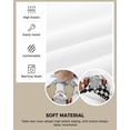 thumbnail image 2 of Farmhouse Chef Gnomes Chair Seat Covers for Dining Room Stretch Chair Seat Covers Set of 2, Vintage Black White Plaid Chair Seat Protector Cushion Slipcovers for Kitchen Restaurant Office, 2 of 6