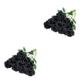 thumbnail image 3 of Wosthever Ramo de Rosas Artificiales 10 UNIDS Flor de Seda Tallo Largo, 3 of 6