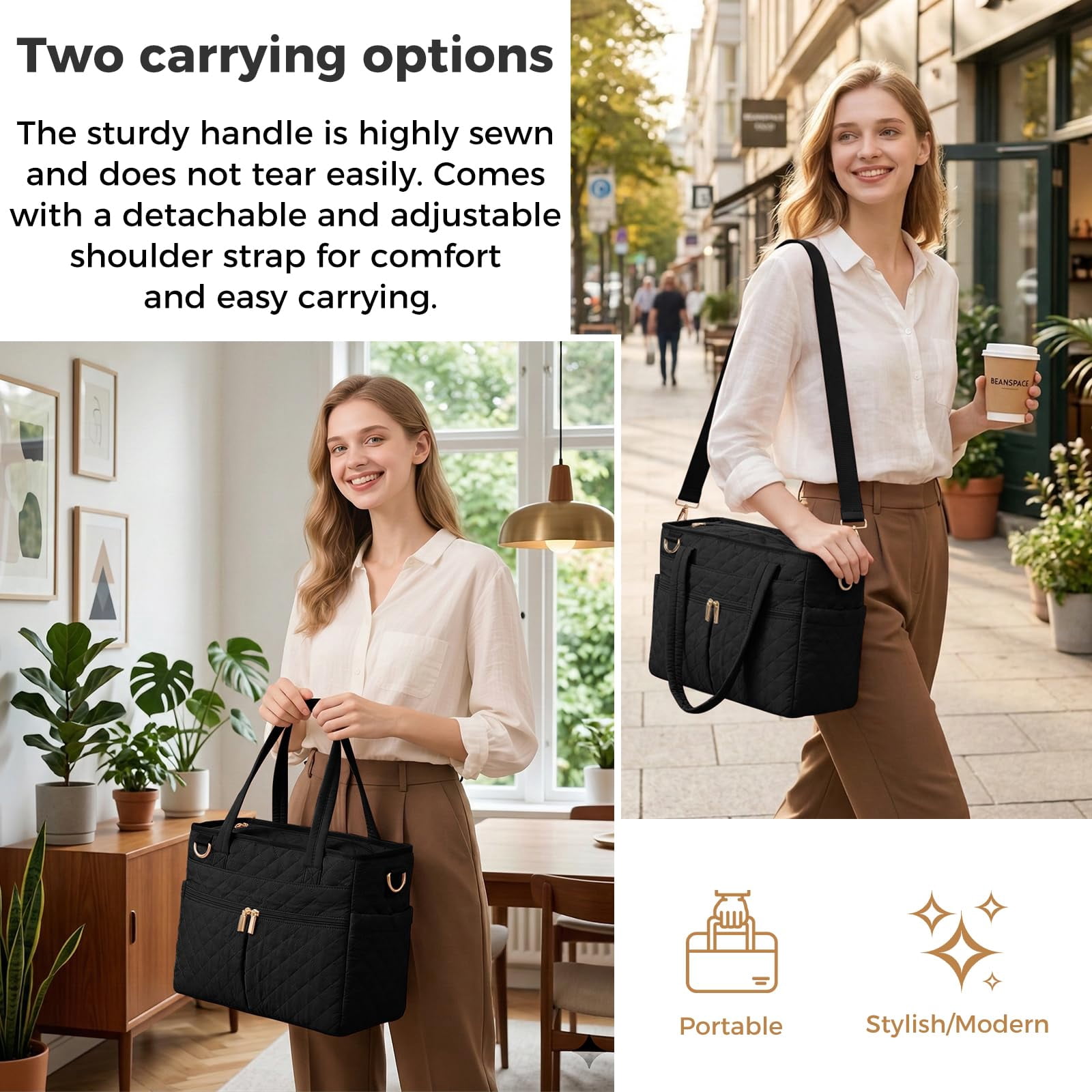 Extra-large Lunch Bag  Box Insulated For Women Tote Soft Cooler Work Outdoor Picnic Trips