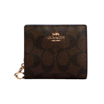 thumbnail image 1 of Cartera Mujer Coach Original Snap Wallet Small Café, 1 of 2