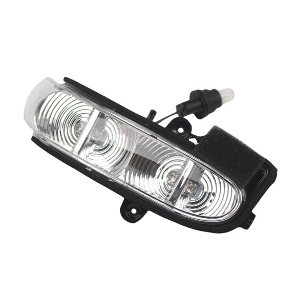 Luz Intermitente Retrovisor Espejo Señal Automóvil Fabricada en Pp Resistente Sustituye Directamente Adecuada para Conducción y Reparación de
