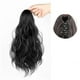 thumbnail image 1 of TQEHS Extensión de cola de caballo rizada, cabello humano, postizo, cordón, cola de caballo con clip, A5F9, 1 of 6