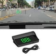 thumbnail image 3 of Destyer Universal HUD Head Up Display Speed Meter Head Up Display Speedometer HUD Car Digital Speed Odometer, 3 of 6