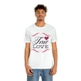 thumbnail image 5 of True Love Valentine's Day Unisex Jersey Short Sleeve Tee, 5 of 10