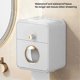 thumbnail image 5 of Waterproof Toilet Paper Holder, Wall Mounted Tissue Storage Box, Roll Organizer for Bathroom Accessories, 5 of 5