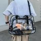 thumbnail image 5 of Xihbxyly Bolsa de Viaje Transparente, con Separación de Humedad y Humedad, Ideal para Viajar En Avión, Ideal para Gimnasio, con Correas Ajustables, Multiusos, Ideal para Viajes de Fin de Semana, 48 X, 5 of 6