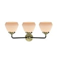 thumbnail image 7 of Innovations Lighting 284-3W Fulton Fulton 3 Light 25" Wide Bathroom Vanity Light - Black, 7 of 7