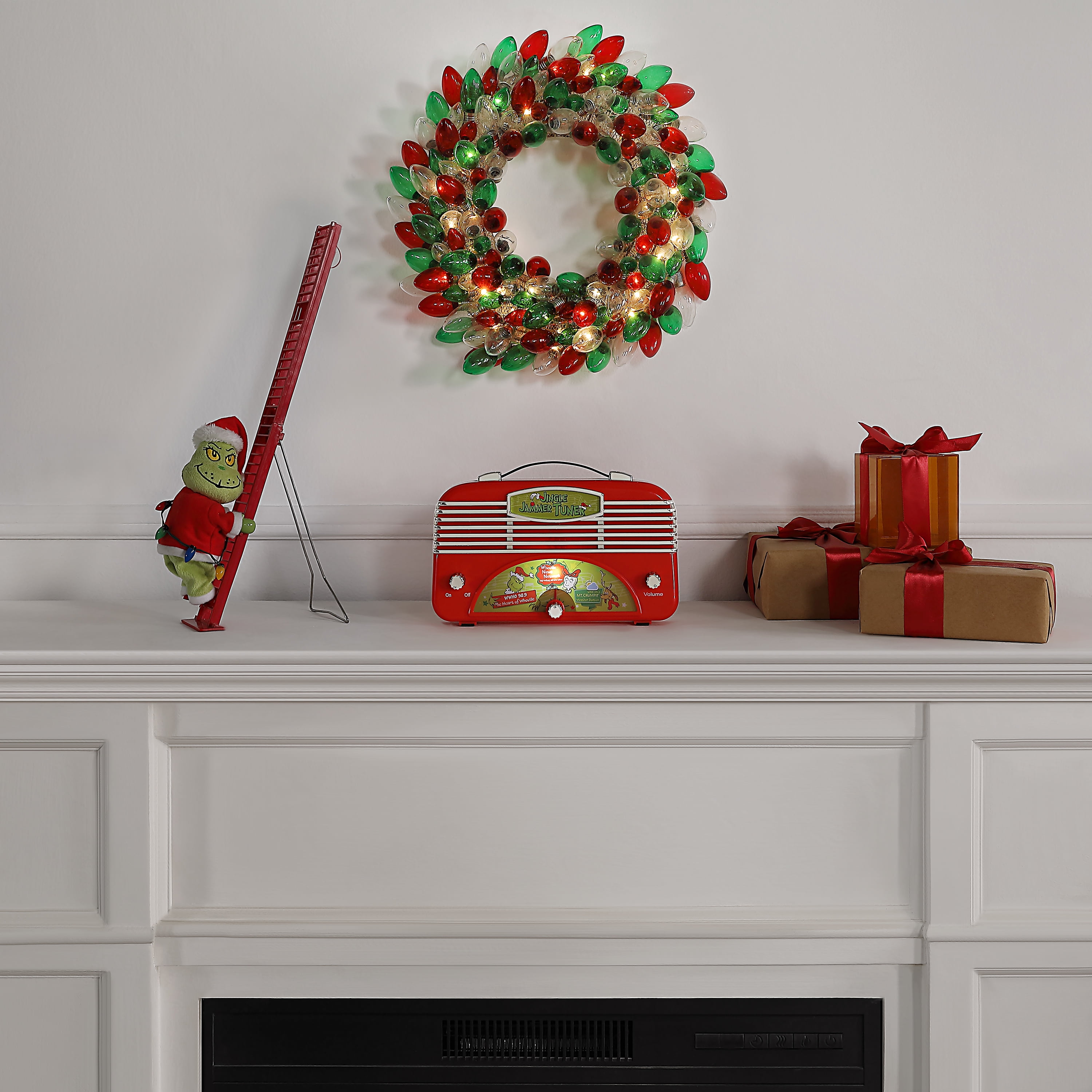 Grinch Jingle Jammer Tuner, Red