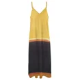 thumbnail image 3 of Mark Rothko Yellow Charcoal Brown Sleeveless Dress dresses ladies 2025 woman dress 2025, 3 of 5