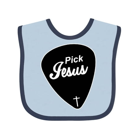 

Inktastic Pick Jesus Christian Gift Baby Boy or Baby Girl Bib