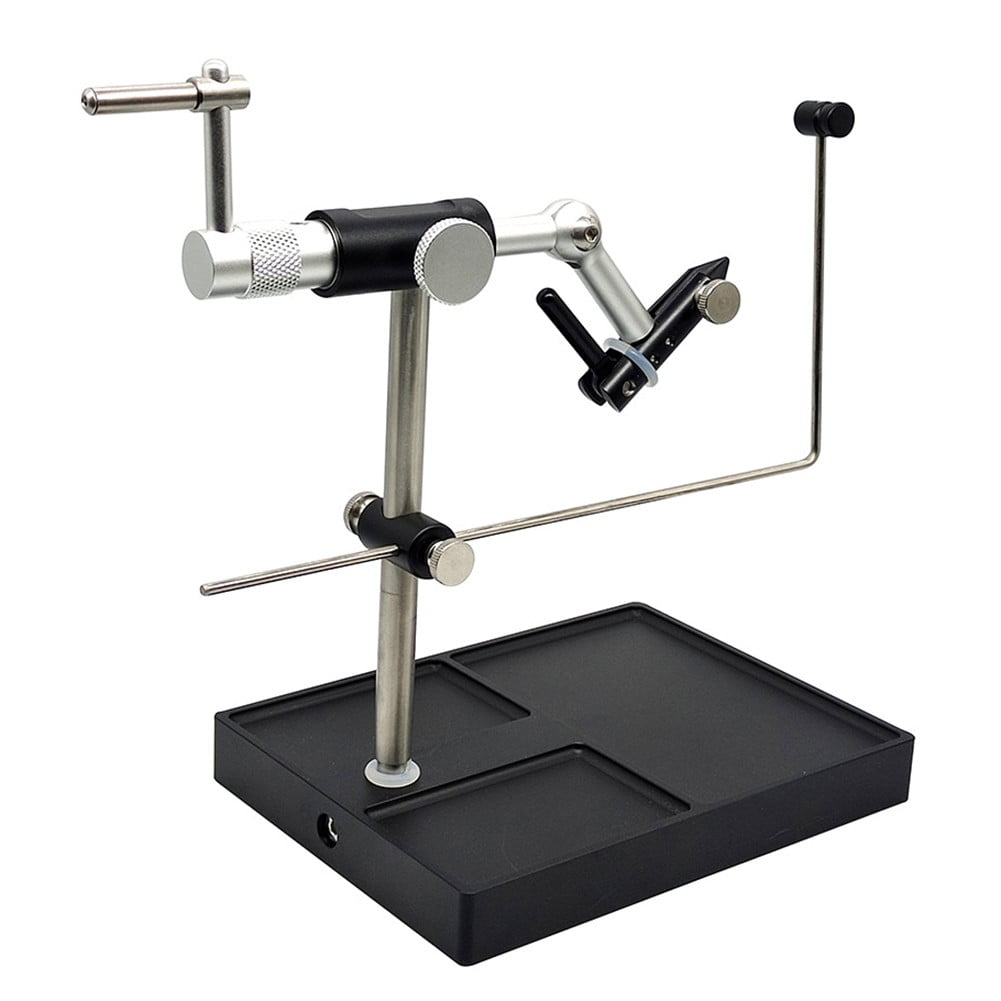 Fly Tying Vise Tying Fishing FliesJig Lures Fly Tying Tool Bobbin Holder Rotary
