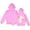 Pink, variant on YDFCWXW Toddler Baby Cotton Hoodie Sweatshirt Boys Girls Sweatshirt Toddler Girls Long Sleeve Pullover Hoodie (White, G)