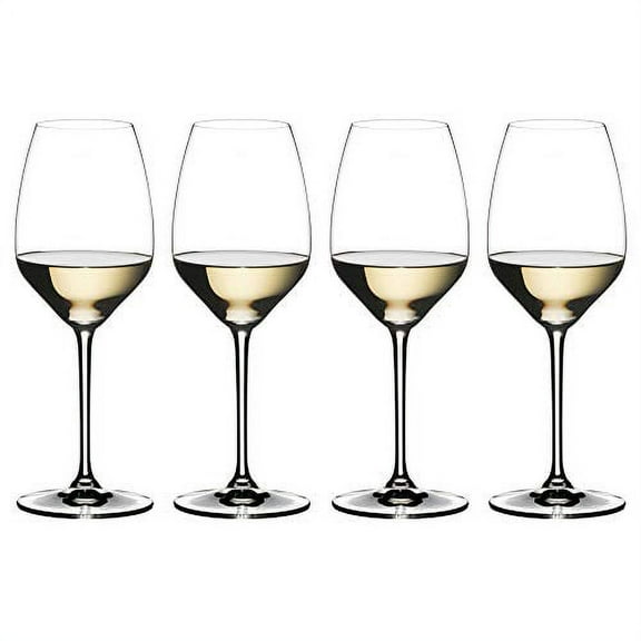 Riedel Extreme Riesling Glasses for White Wines, Pack of 4 Stemmed Glasses