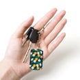 thumbnail image 4 of Uemuo Tropical Fruit Pattern Rectangular Metal Keychain - Durable, Stylish, and Personalized Key Ring for Men and Women,Engraved Keychain,Gift Slim Sturdy Keychain, 4 of 7