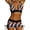 A-Pink88, variant on Womens Bikini Set Tropical Floral Print 2 Piece Swimsuits Halter Sexy Low Cut Bathing Suit With Swim Shorts Bottoms Comfy Beachwear