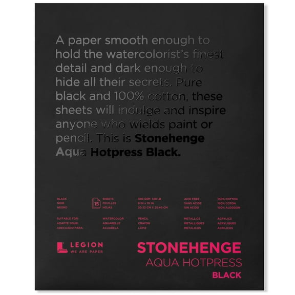 STNHN AQUA PD HP 8X10 BLK 15SH