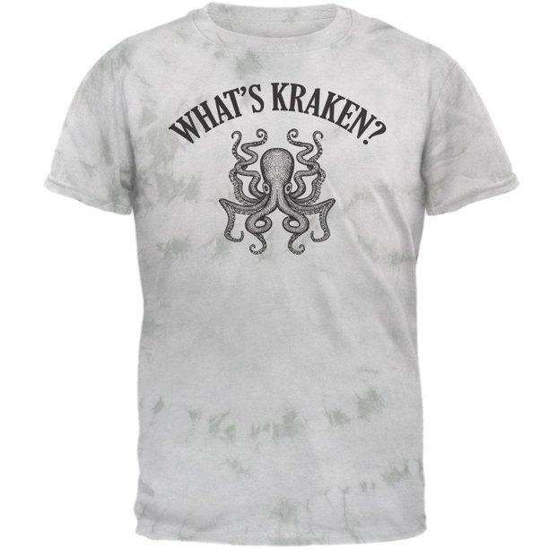 Old Glory What's Kraken? Mens Soft T Shirt
