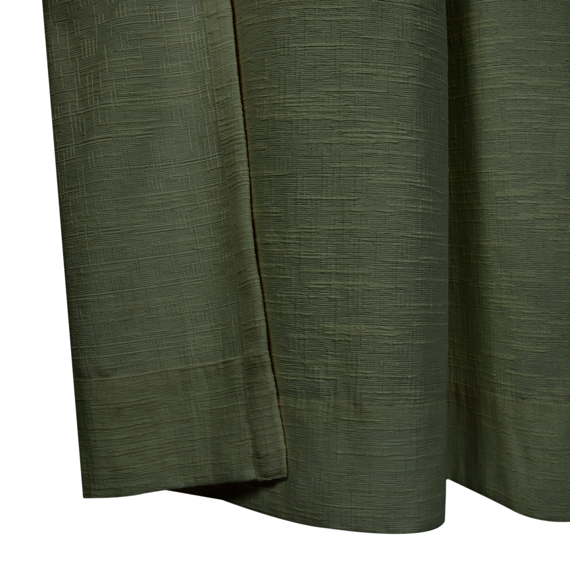 Better Homes & Gardens Textured Solid Chenille Light Filtering Single Curtain Panel, Sea Turtle, 50"W x 108"L