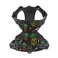 thumbnail image 4 of Lsque Pineapples Dog Harness, No-Pull Pet Harness with 2 Leash Clips, Adjustable Soft Padded Dog Vest with Easy Control Handle for Large Dogs-Medium, 4 of 9